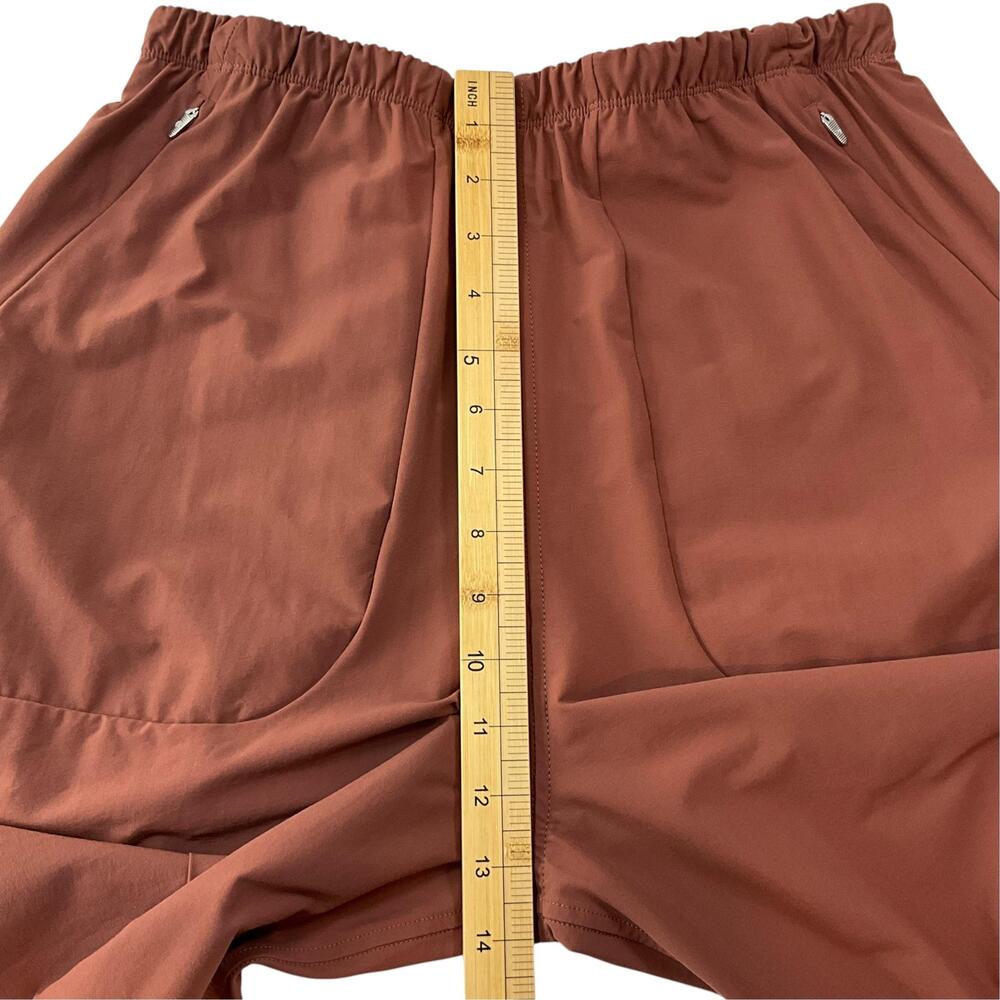 Lululemon Lightweight Mid Rise Barrel Leg Cropped Pant Ancient Copper Womens 8 - Picture 8 of 11